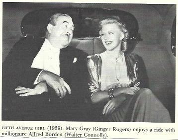 LAMINA 39742: Escena de Fifth Avenue Girl con Ginger Rogers