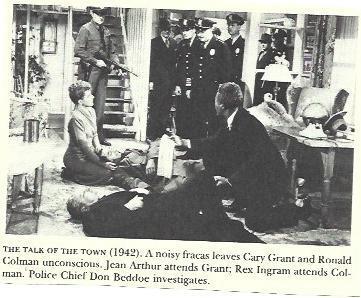 LAMINA 39752: Escena de The talk of the town con Cary Grant y Ronald Colman