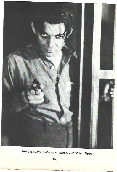 LAMINA 39810: Clark Gable en The Last Mile