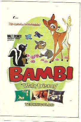 LAMINA 39796: Bambi