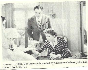 LAMINA 39691: Escena de Midnight con Claudette Colbert