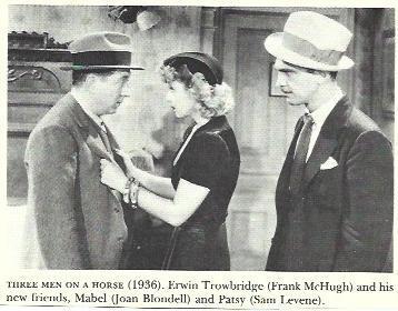LAMINA 39734: Escena de Three men on a horse