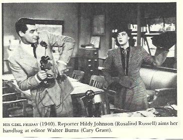 LAMINA 39717: Escena de His girl Friday con Cary Grant