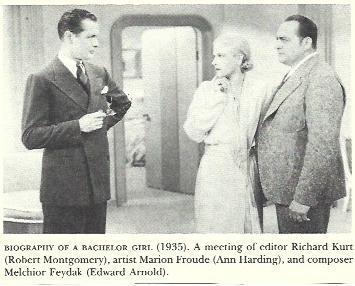 LAMINA 39716: Escena de Biography of a bachelos girl con Robert Montgomery