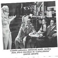 LAMINA 39927: Groucho Marx en Copacabana