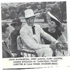 LAMINA 39930: Gary Cooper e Ingrid bergman en Saratoga Trunk