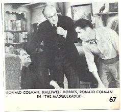 LAMINA 39957: Ronald Colman en The Masquerader