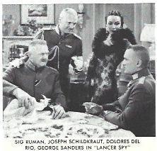 LAMINA 39959: Dolores del Rio en lancer Spy