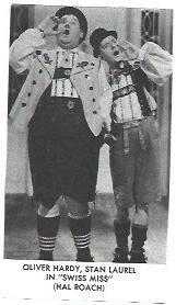 LAMINA 39964: Oliver Hardy y Stan Lauren en Swuiss Miss