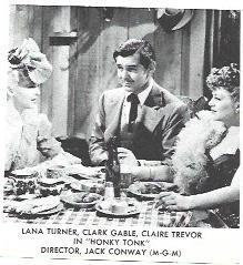 LAMINA 39891: Lana Turner y Clark Gable en Honky Tonk