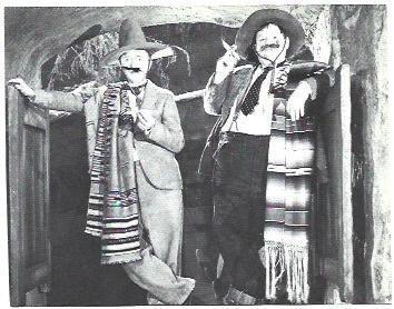 LAMINA 39848: Oliver y Hardy como Mexicanos