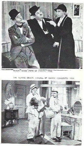 LAMINA 39834: Oliver y Hardy en Block Heads