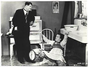 FOTOGRAFIA 39821: Oliver y Hardy en una escena