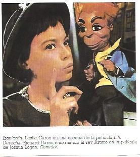 LAMINA 39852: Leslie Caron en Lili