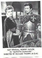 LAMINA 39878: Robert Taylor en Quentin Durward