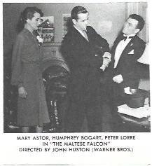 LAMINA 39867: Humphrey Bogart en El halcon maltes