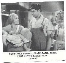 LAMINA 39864: Clark Gable en The Easiest Way