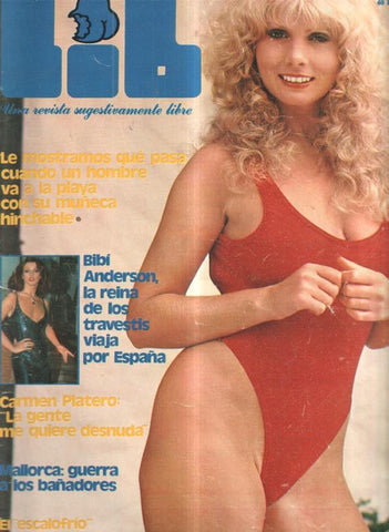 Revista: Lib 8-8-1978: Bibi Andersen, la reina de los travestis viaja por España- 