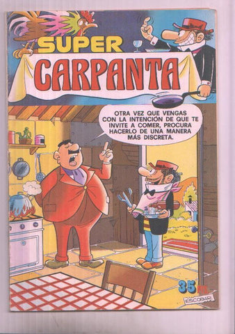 Super Carpanta numero 021: La lluvia tuvo la culpa (F.Herranz, 8 paginas)