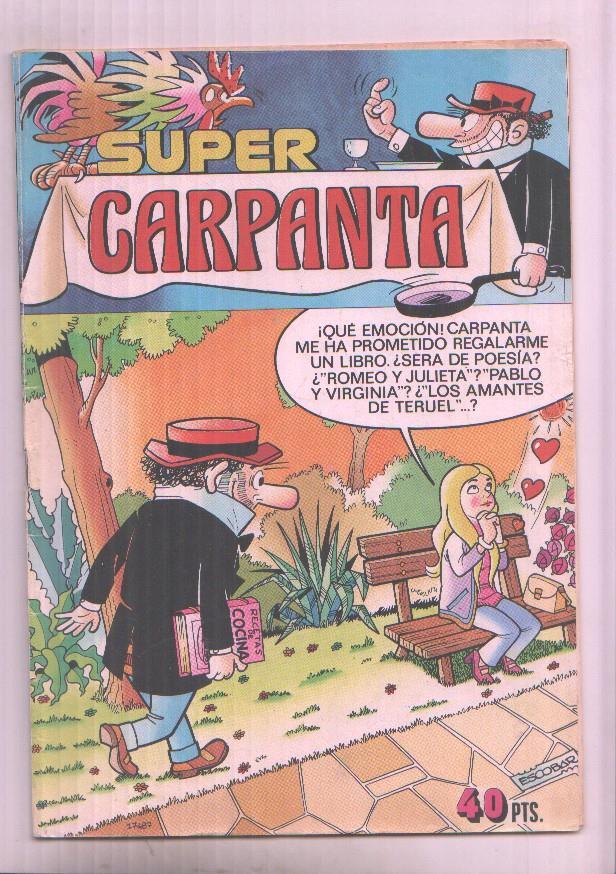 Super Carpanta numero 026: Crimen casi perfecto (A.Brescianni, 8 paginas)
