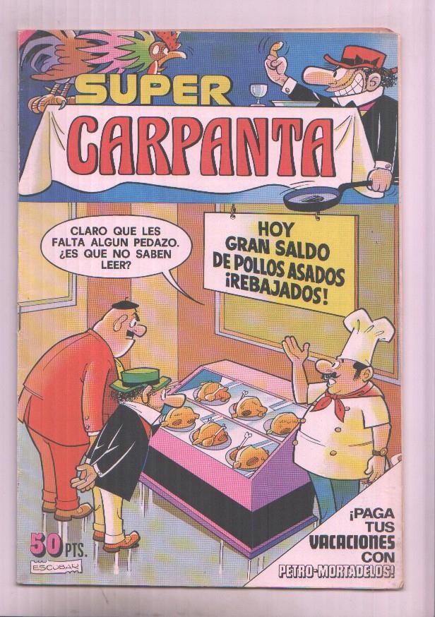 Super Carpanta numero 038: Max Mado: La gran fiesta (M.Rossi, 12 paginas)