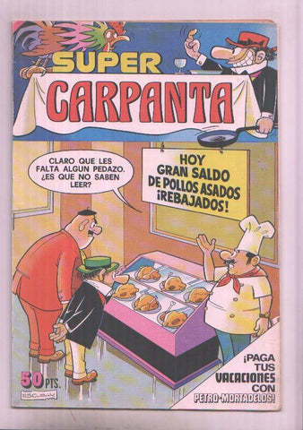 Super Carpanta numero 038: Max Mado: La gran fiesta (M.Rossi, 12 paginas)