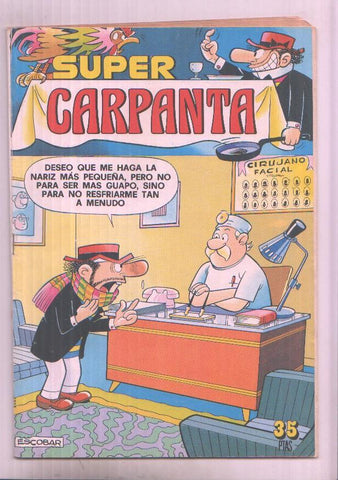 Super Carpanta numero 014: Seccion R: La visita de Mr. Van (14 paginas)