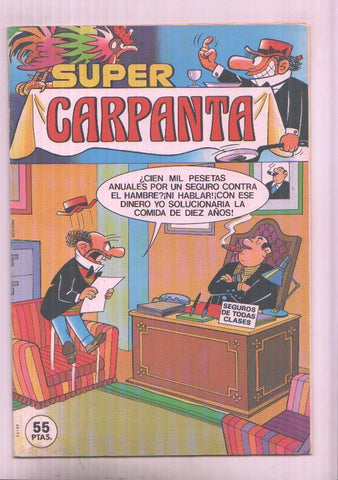 Super Carpanta numero 044: Donde esta la pasta, Tuckett (Escandell, 8 paginas)