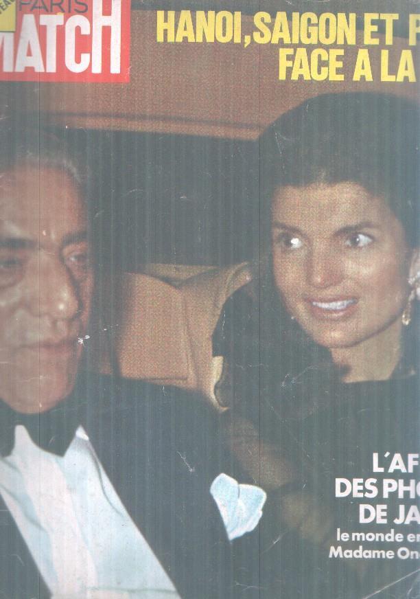 Revista: Paris Match numero 1232 1972: L affaire des photos de Jackie: Le monde 