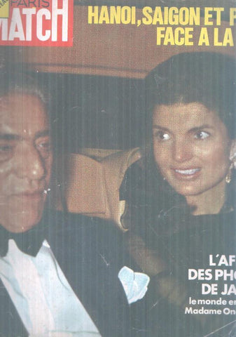 Revista: Paris Match numero 1232 1972: L affaire des photos de Jackie: Le monde 
