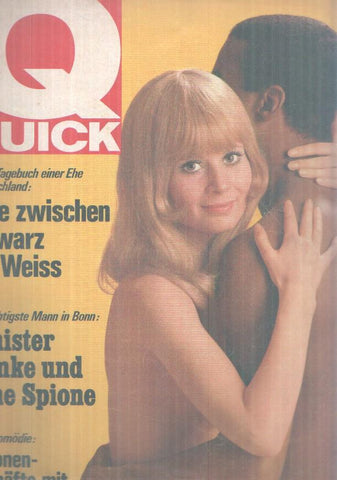 Revista: Quick numero 19, : Intimes Tagebuch einer ehe in Deutschland: Liebe