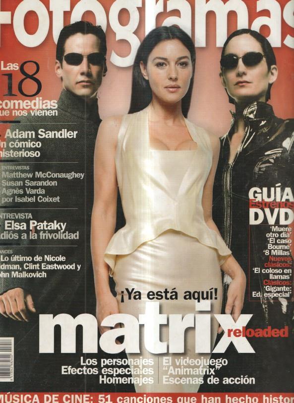 Revista: Fotogramas numero 1916, 2003: Las 18 comedias que nos vienen- Adam