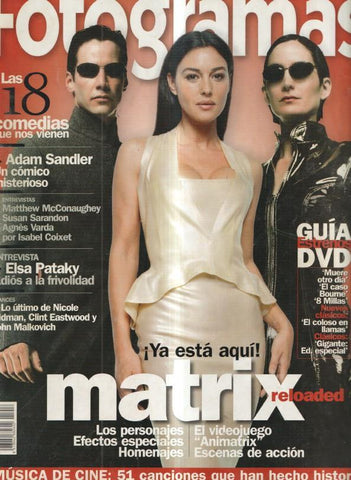 Revista: Fotogramas numero 1916, 2003: Las 18 comedias que nos vienen- Adam