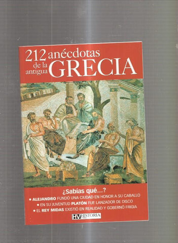 212 anecdotas de la antigua Grecia