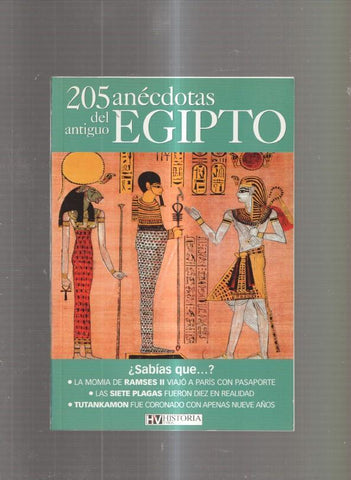 205 anecdotas del antiguo Egipto