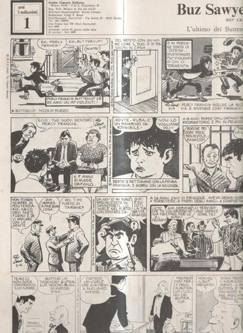 Buz Sawyer: Eroi i Sedicesimi numero 01: tiras del  14.2.1972 al 27.4.1972 