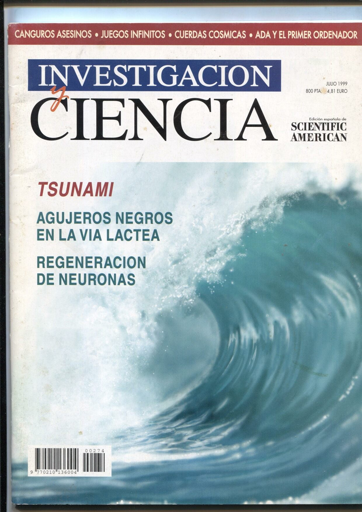 Investigacion y Ciencia numero  274: aborigenes de las islas Andaman
