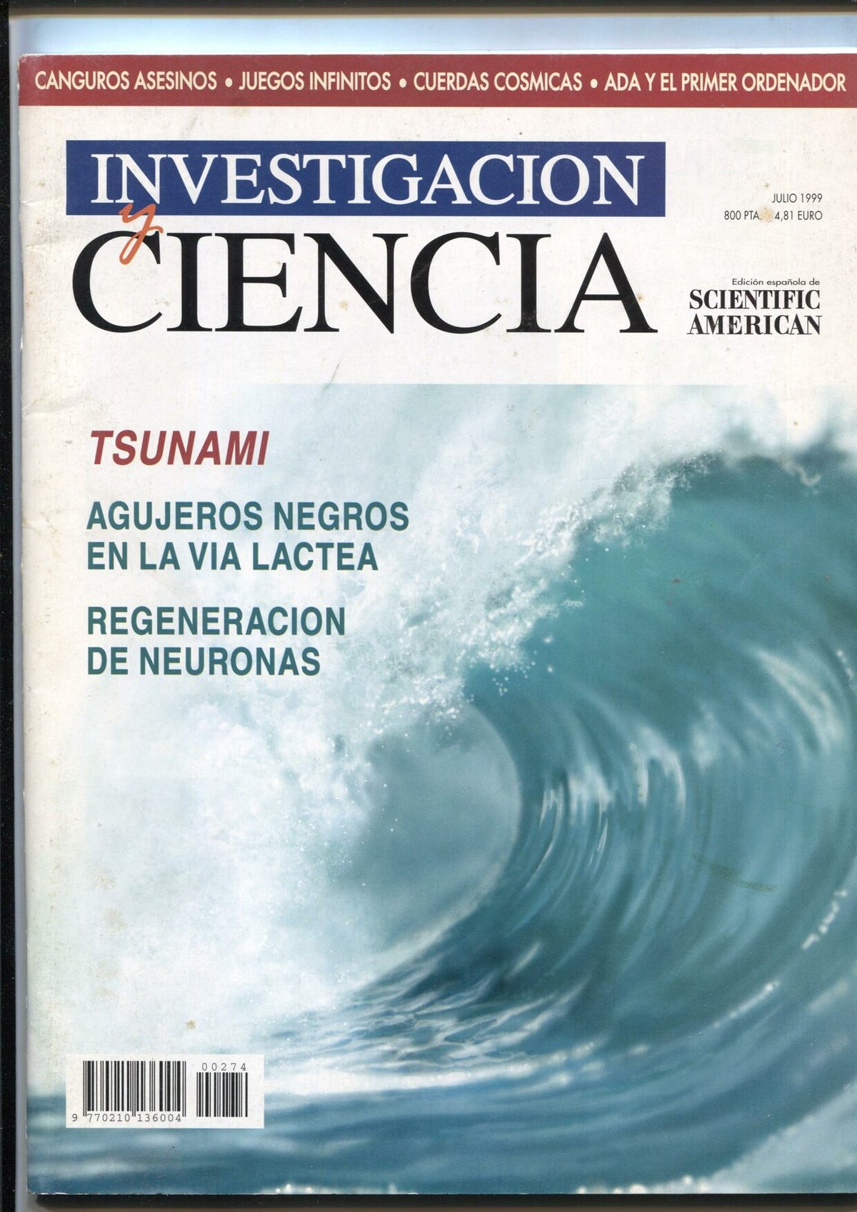 Investigacion y Ciencia numero  274: aborigenes de las islas Andaman