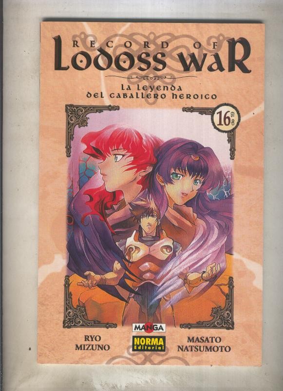 Record Of Lodoss War numero 16 (numerado 1 en interior cubierta)