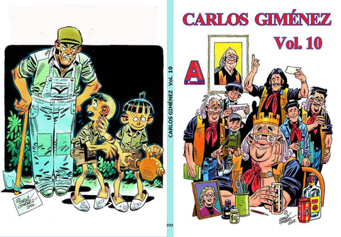 Los Archivos de El Boletin volumen 233: Carlos Gimenez volumen 10: bocetos