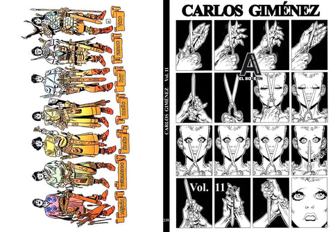 Los Archivos de El Boletin volumen 238: Carlos Gimenez volumen 11: Obras inacabadas