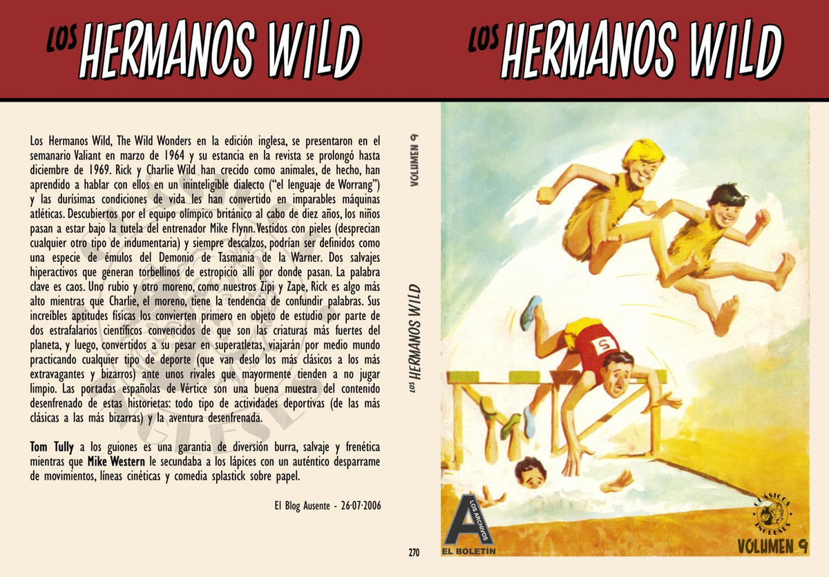 Los Archivos de El Boletin volumen 270: Los Hermanos Wild vol 09
