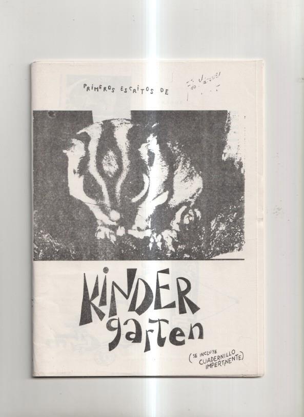Fanzine: primeros escritos de Kinder Garten
