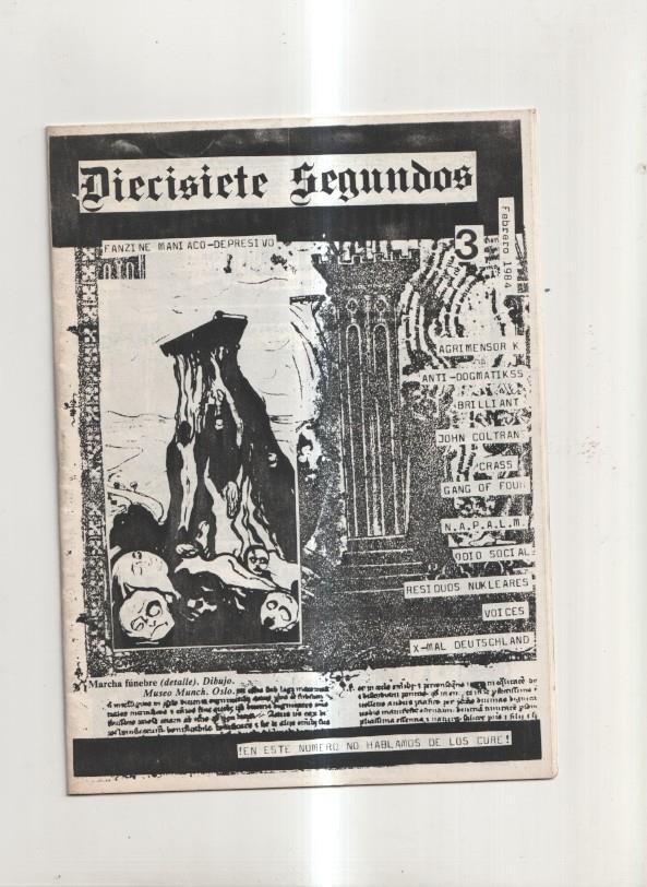 Fanzine: Diecisiete segundos numero 3