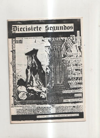 Fanzine: Diecisiete segundos numero 3