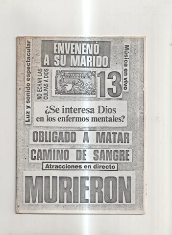 Fanzine: nombre desconocido