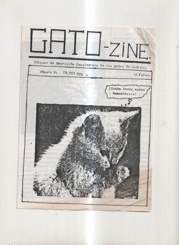 Fanzine: Gato-zine numero 0