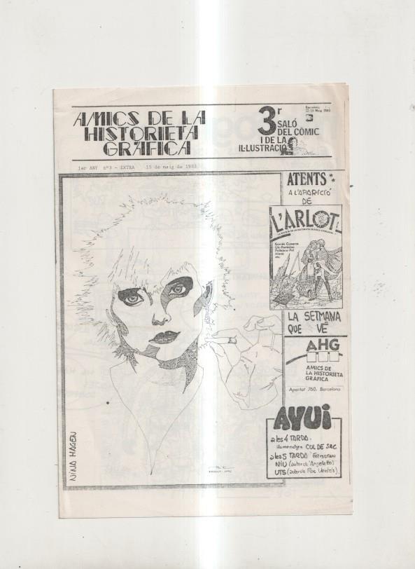 Fanzine: Amics de la historieta grafica numero 3