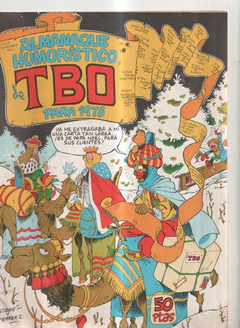 TBO extra almanaque humoristico para 1978