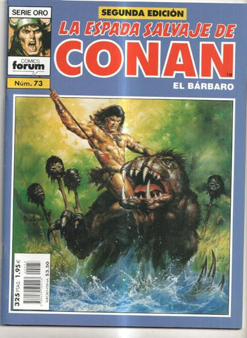 La espada salvaje de Conan segunda edicion numero 73